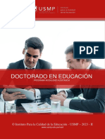 Doctorado Educacion