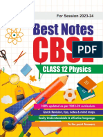 Class 12 Physics 2023-24 Chapter - 3 Current Electricity