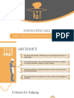 Food Expo Mechanics