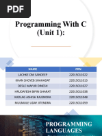 Hrudayesh Programming With C