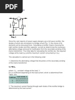 Rectifier Calculation