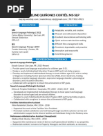 Madeline Quiñones Cortés, MS-SLP: Education Strengths