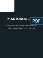 Cómo Cambiar - Cerradura de Puerta en Un Coche