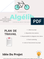 Projet ALGELIB VELO PARTAGE ALGER