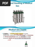 L 8storage and Handling of Medical Gas