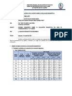 Informe Del Docente - Evaluación Diagnóstica 2023 Secundaria