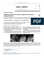 Manguito Periportal Como Signo Ecográfico de Síndrome Mieloproliferativo