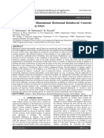 Analysis of Three Dimensional Horizontal