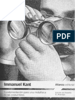 (El Libro de Bolsillo) Immanuel Kant - Fundamentación de La Metafísica de Las Costumbres-Alianza Editorial (2012)