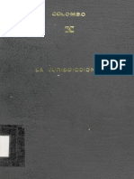 Juan Colombo Campbell - La Jurisdiccion en El Derecho Chileno - Un Aporte Estudio Del Conflicto y Sus Formas de Solucion