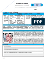 4° SEC. EDA 2 SEMANA 1 Explica CYT 2023 La Célula Unidad de Vida