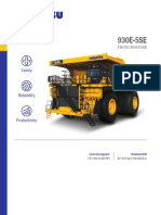 Komatsu 930E-5SE Electric Drive Truck Spec Sheet