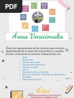 Áreas Vocacionales