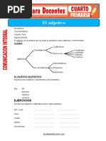 El Adjetivo para Cuarto de Primaria