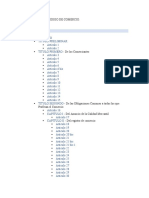 Estructura Del Codigo de Comercio