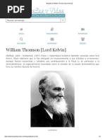 Biografia de William Thomson (Lord Kelvin)