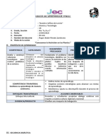 3.SESIÓN DE APRENDIZAJE 4to