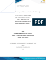 Componente Practico - Transporte de Solidos y Fluidos