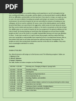 Nursery-Elderly (Narrative Report)