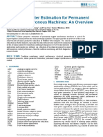 Online Parameter Estimation For Permanent Magnet S