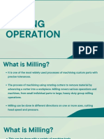 Milling Operation Group 6