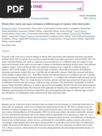 BANANAS Dietary Fiber, Starch, and Sugars in Bananas at Different Stages of Ripeness in The Retail Market - PMC