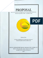 Proposal Bantuan Dana Pembangunan Rumah Tinggal Imam Masjid Jami - Al-Hidayah