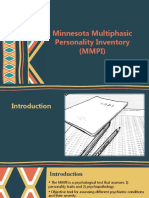 Minnesota Multiphasic Personality Inventory