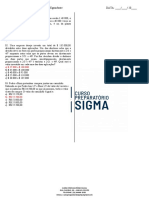 Simulado Pré-Vestibular - Artimética 2023.1 Gaba