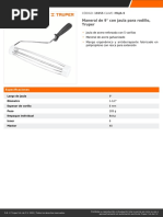 Maneral de 9" Con Jaula para Rodillo, Truper