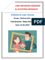 Comunicare Proiect Didactic ,,familia Mea