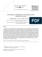 Developing A Multipurpose Sun Tracking System Using Fuzzy Control