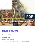 Introdução À Juízes