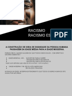 Racismo Estrutural PPT Com Hiperlink de Vídeo