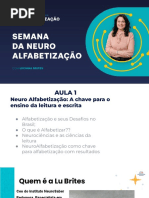 Aula 1 Semana Da Neuro Alfabetizacao