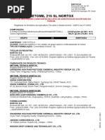 Metomil 215 SL Nortox - Bula Ver 03 - 24.11 - Adapar