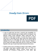 Steady State Error