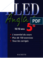 Hachette Bled Anglais 5e