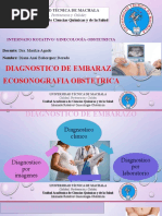 Diagnostico de Embarazo y Ecosonografia Obstetrica - Bohorquez - Expo