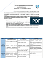 Planificacion Anual Matematica Tercer Grado