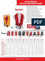 Ficha Tecnica Chaleco Inflables Sigma