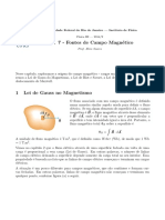 7-Fontes de Campo Magnetico