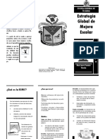 Triptico-Estrategia Global de Mejora Escolar