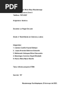 Informe de Experimento