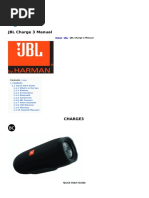 JBL Charge 3 Manual