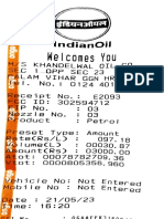 Fuel Bill Format 4