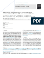 Ovarian Myeloid Sarcoma, Gynecol Oncol Rep 2023