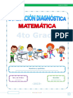 Evaluación Diagnóstica - Matemática 2023 - I