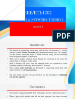 Lecture 5-Capacitive Circuits