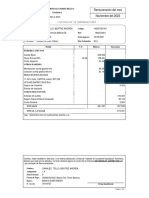 Remuneración Del Mes: Liquidacion de Remuneraciones